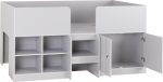 Low Sleeper Bed - Dove Grey - Image 2