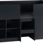 Low Sleeper Bed - Dark Grey