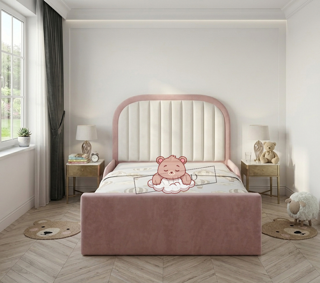 Aspen-kids.jpg Aspen Kids Bed With Ottoman Storage & Mattress Options - Image 1