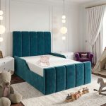 Henley Kids Bed Frame With Ottoman Storage & Mattress Options