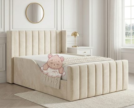 Eden Wing Kids Bed Frame With Safety Side Rails